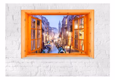 Papier peint intissé panoramique venice view 100×70 cm