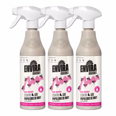 Envira Spray Anti-Mites Pack Avantage – Protection Rapide et Efficace 3X500ML
