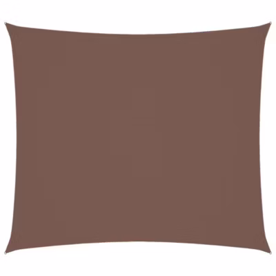 vidaXL Voile de parasol Tissu Oxford rectangulaire 2×2,5 m Marron