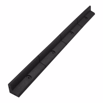 Bordures de Pelouse Flexible 1.2m Noir x 10