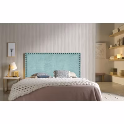 Tête de lit – ECCOX – Lirio – Tissu antitache – Vert – 145 cm de large
