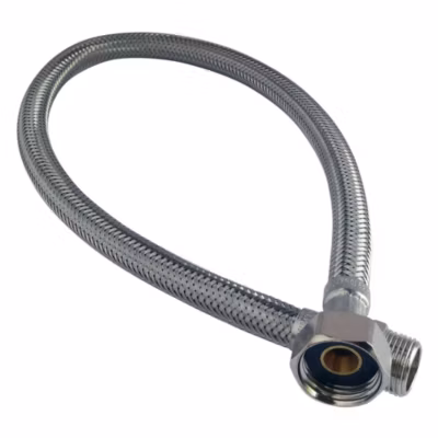 Somatherm For You – Flexible sanitaire – Raccord mâle 3/8  écrou tournant 1/2  – 300mm – DN8