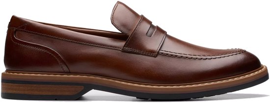Clarks Aldwin Step – Mocassins pour homme – Marron – Pointure 41,5 (UE) 7,5 (UK)