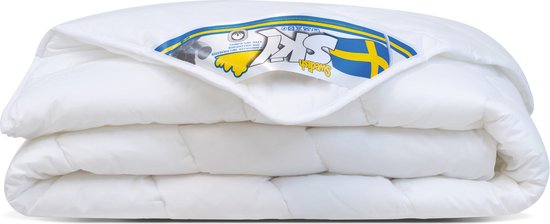Ciel suédois | Dekbed d&rsquo;été de Luxe non allergique lavable | La couette anti-allergique en fibres creuses vraiment respirante | 200×220 cm