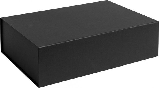 Coffret cadeau, 35x25x10cm NOIR (2 pièces)