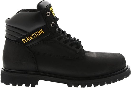 Blackstone 6 INCH OIL NUBUCK – 0929 Black – Worker – – Black – Taille: 43