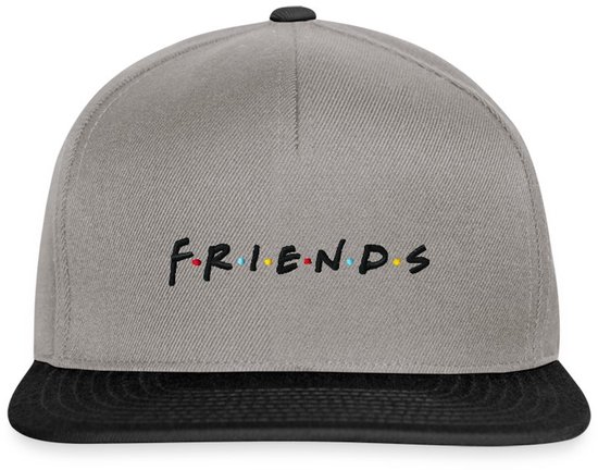 Casquette snapback avec logo officiel Friends brodé
