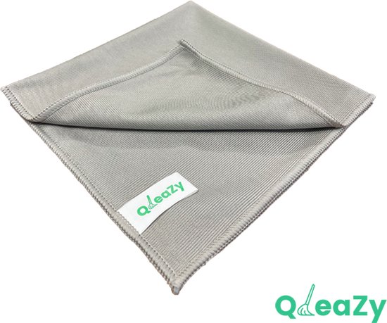 Chiffon de fenêtre Microfibre | TOP qualité ! Acier inoxydable, Miroirs, Glas, Robinets, Fenêtres, etc. | Sans chimie – Sans traces ! | 40×40