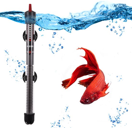 Chauffage d&rsquo;aquarium 100W, chauffage submersible adapté aux aquariums, thermostat étanche avec contrôle de la température, chauffage submersible adapté aux aquariums et aux bassins à poissons.