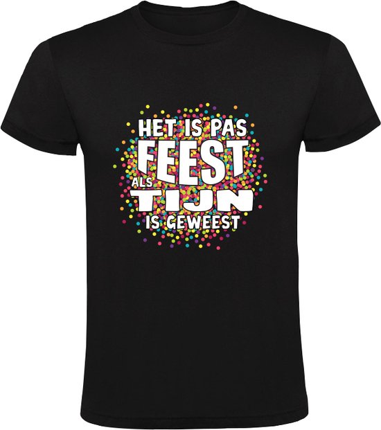 Ce n&rsquo;est pas la fête tant qu&rsquo;Abel n&rsquo;a pas été T-shirt homme | chemise | Noir
