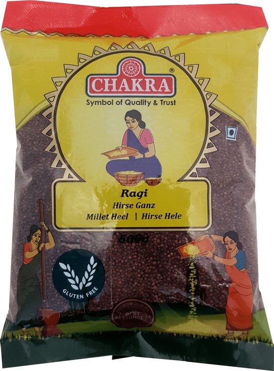 Chakra – Finger Millet – Ragi – Finger Millet – 3x 500 g