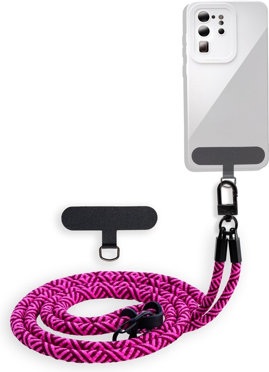 Chaîne de téléphone portable Cadorabo adaptée au Honor 7X LITE en ROSE avec sangle réglable à accrocher autour du cou