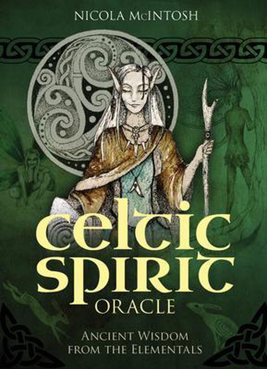 Celtic Spirit Oracle: Ancient Wisdom from the Elementals (36 Gilded-Edge Full-Color Cards and 112-Page Book) Ancient wisdom from the Elementals