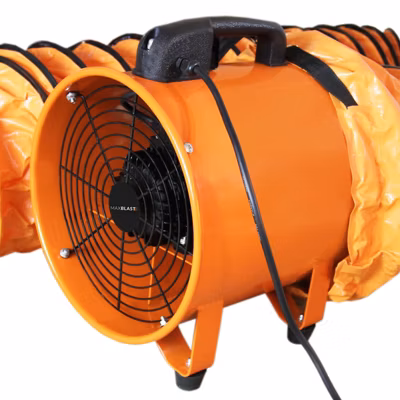 Ventilateur Industriel 250mm 320W avec conduit de 6m