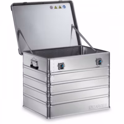 Malle Métallique en Aluminium Qualité Professionnelle Zarges – 80 x 60 x 61 cm