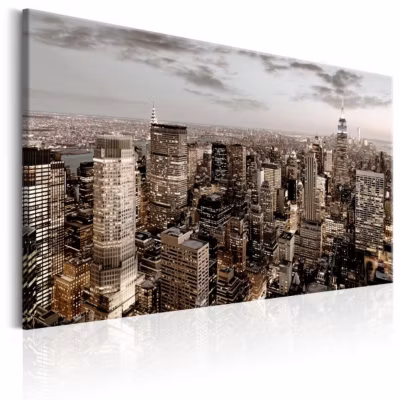 Tableau Villes New York at Dawn 60×40 cm
