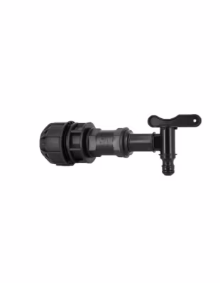 Robinet avec raccord rapide pour kit de couplage de cuve