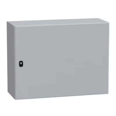 Nsys3d6830p Coffret Métallique étanche Ip66 – 600x800x300 – Plaque Fournie – Spacial S3d – Schneider Electric