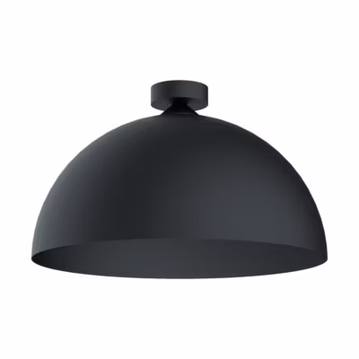 LUMICOM – CASSIS Plafonnier, 1XE27, max 42W, métal, gris anthracite, D60cm