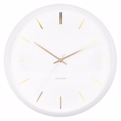 Horloge murale Globe D40cm en Métal – Present Time