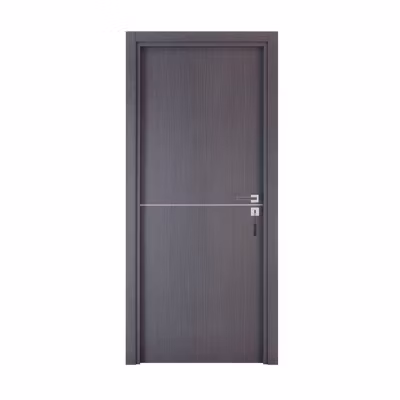 Bloc-porte pose fin de chantier collection PREMIUM Riva, H.204 x l.73 cm, aspect chêne cendré, réversible