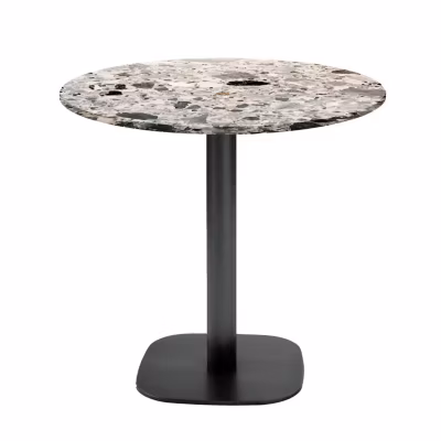 Table ronde 70cm – modèle Round terrazzo cepp – Restootab