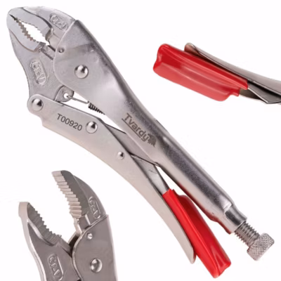 Pince à Serrage Morse à Mâchoires Rondes 250 mm CrV Tvardy