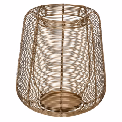 Lanterne doré 27x27cm – Atmosphera