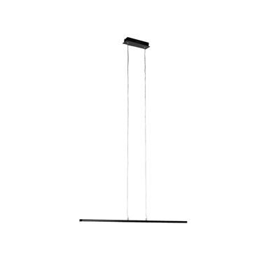Suspension moderne noire 90 cm avec LED – Banda