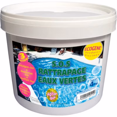Sos rattrapage eaux vertes  seau de 4 KG