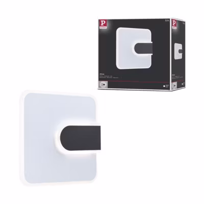 Applique LED 2Form 4000K 1520lm / 0lm 230V 12,5W / 3,6W Blanc, Noir