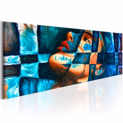 Tableau déco Azure Trap 135×45 cm