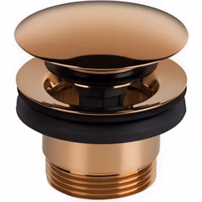 Vidage clic-clac universel SANINDUSA pour lavabo nickel