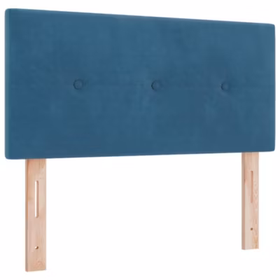 Tête de lit Bleu foncé 90 cm Velours vidaXL