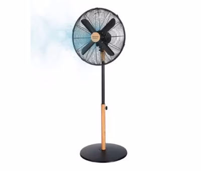 Cecotec ventilateur sur pied oscillant 50 W 3 vitesses noir