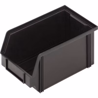 Alutec 1394004197 Bac à bec antistatique ESD CB4MC, 145 x 125 x 235 mm, noir