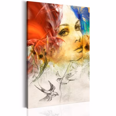 Tableau Personnages Femme ardente 40×60 cm