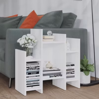 vidaXL Armoire latérale Blanc 60x26x60 cm Aggloméré