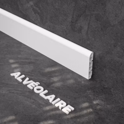 Plinthe Alvéolaire 1.80 m – Blanc
