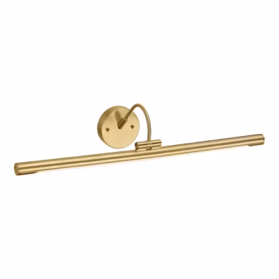 Alton Grande applique LED pour tableau 1 lumière – Laiton brossé