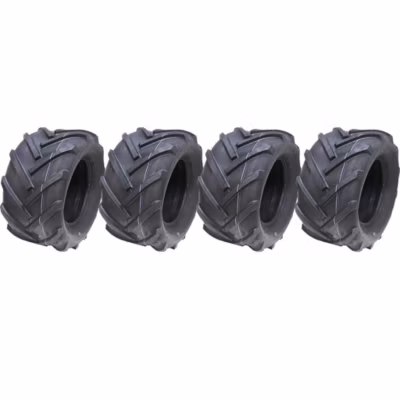 Pneu de tracteur 24×12.00-12, à centre ouvert, 6 plis, Wanda P328, pour tondeuse autoportée – lot de 4