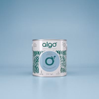 Peinture Algo – Bleu Séance Méditation – 0.5L – Mat
