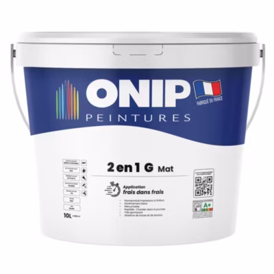 PEINTURE 2 EN 1 MAT (IMPRESSION ET FINITION) 10L – ONIP