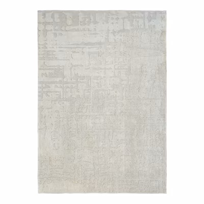 Tapis salon et chambre tissé plat DULL BEIGE 140×200 cm
