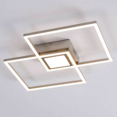 Plafonnier LED Dimmable design double rectangle – Eliza