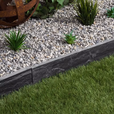 Bordure de jardin Ardoise Noire 100x10x3 cm (lot de 15 bordures soit 15 mètres) – RO&rsquo;MA NATURE