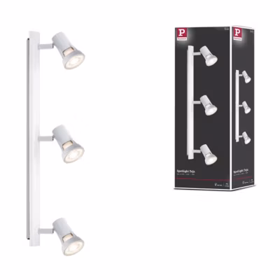 Spotlight Teja GU10 230V max. 3x10W gradable Blanc