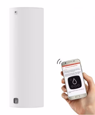 Chauffe-eau DURALIS CONNECT Vertical – 150 l – Vertical mural étroit – Hauteur : 1155 mm