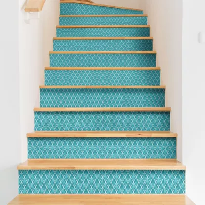 Stickers adhésifs escalier carrelages contremarche – KENTH – 2 bandes de 15x105cm