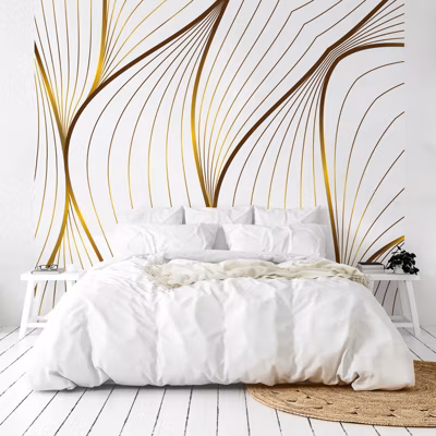 Papier peint panoramique – Sötma – Blanc – intissé : 150g/m² – 5 lés : 240x270cm